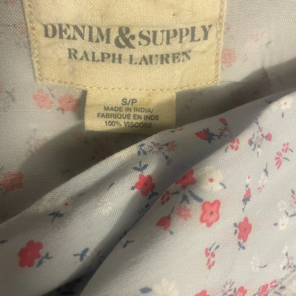 Denim & Supply Ralph Lauren Size small full wrap maxi skirt.Light weight & flowy - Picture 11 of 12